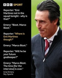 棋牌游戏-真-人机模式记者问询大马丁，埃梅里4次重复回答“比佐特”